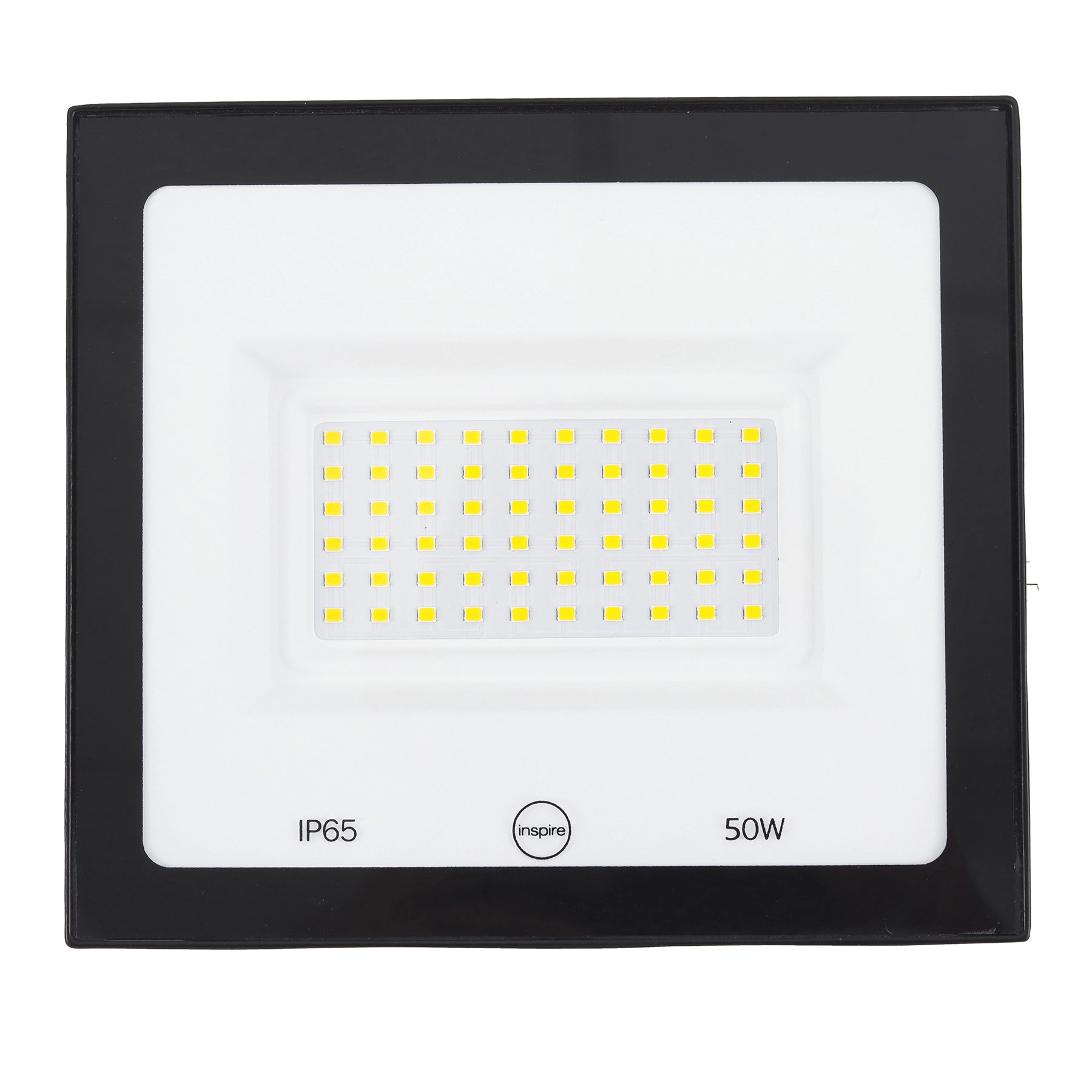 Refletor LED 50W Externa Luz Amarela Bivolt Inspire