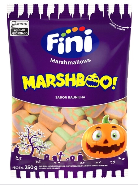 Marshmallow Marshboo Halloween 250g Fini