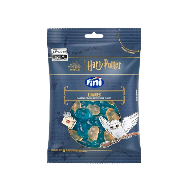 Bala Gelatina Fini Harry Potter 70g Edwiges