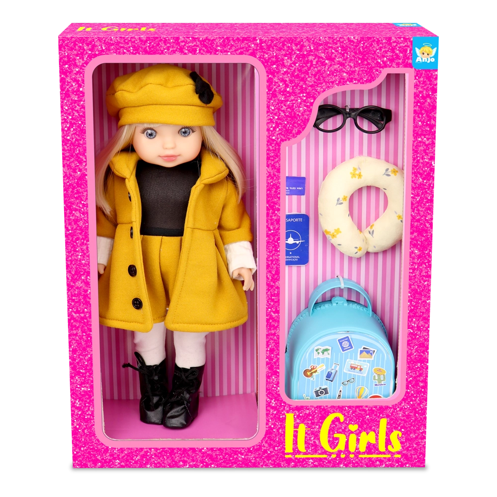 Boneca It Girls Viagem Acessorio 2514 Anjos