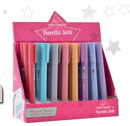 Marca Texto Glitter Display C/24 Wincy