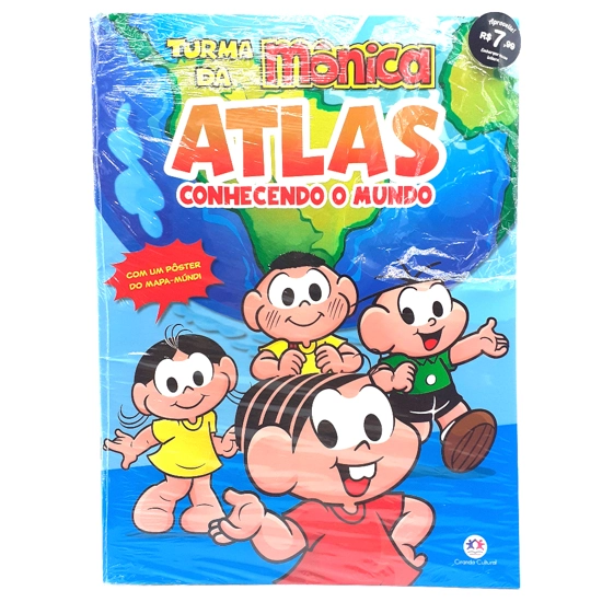 Turma Monica Atlas Conhec O Mund Ciran Cultural