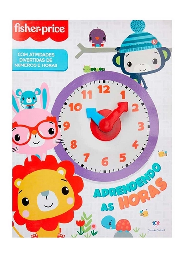 Livro Relogio Fisher Price/1785/ciranda Cultural
