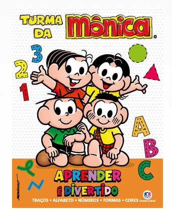 Turma Da Monica Aprender E Divertido Tracos Alf