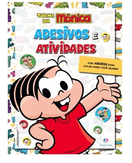 Turma Da Monica Adesivos E Ativid
