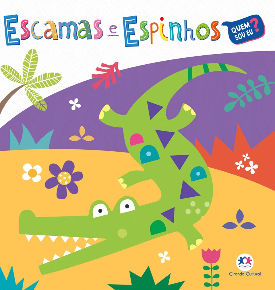 Livro Cartonado Escamas E Espinhos Animais 88899 Ciranda