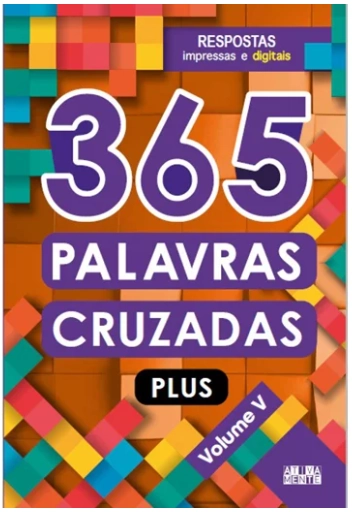 Livro 365 Palavras Cruzadas Plus Volume V 66118 Ciranda