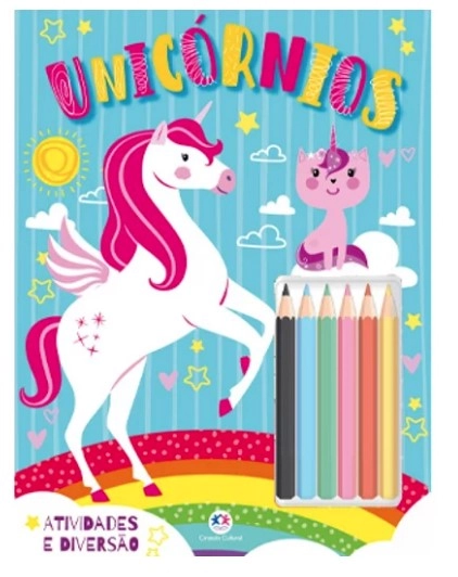 Livro Unicornios Atividades Ciranda Cultural