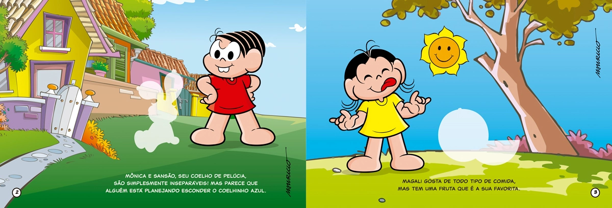 Livro Magnetico Turma Da Monica 96009 Ciranda