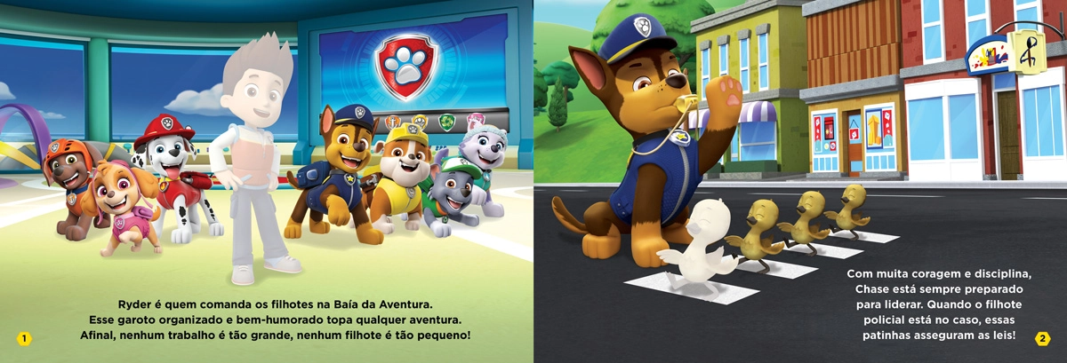 Paw Patrol Trabalho Em Equipe