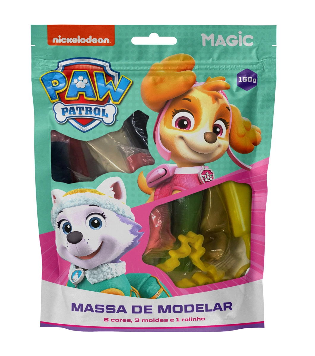 Kit Massa De Modelar Patrulha Canina Para Meninas