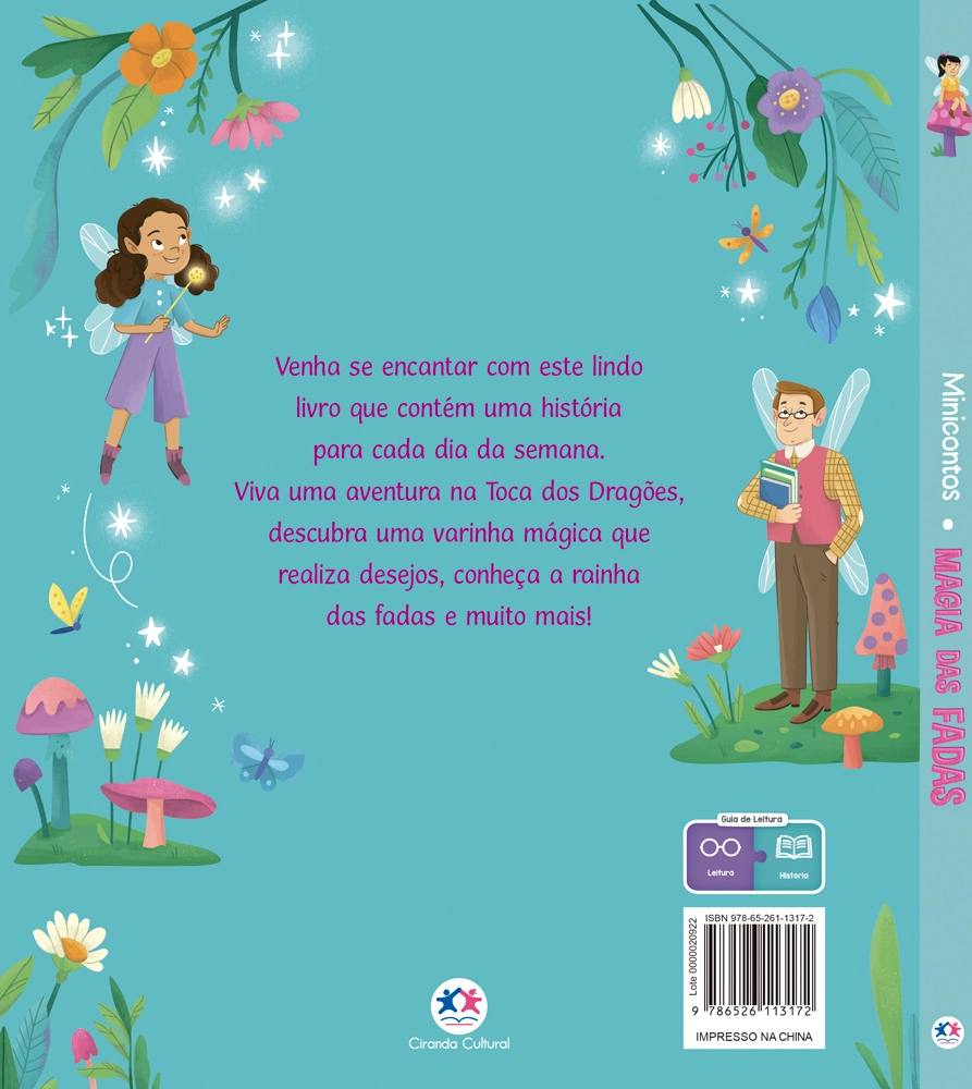 Livro Magia Das Fadas Minicontos 6113172 Ciranda Cultural