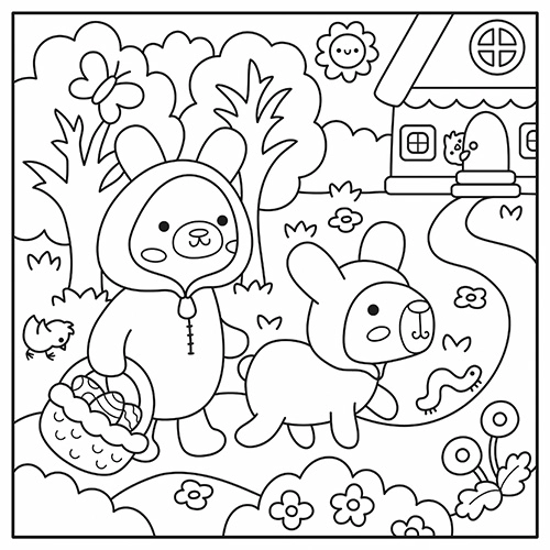 Livro Colorir Fuzzy And Cute 9786526122440 Ciranda Cultural