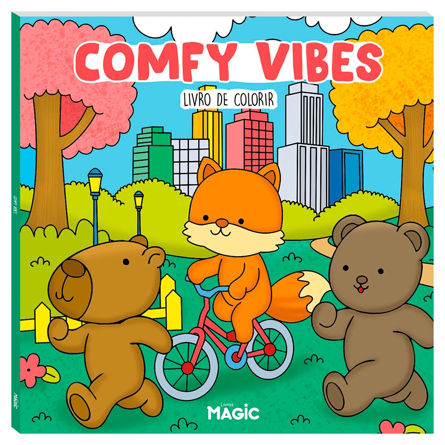Livro P.colorir Comfy Vibes 584662 Magic Kids