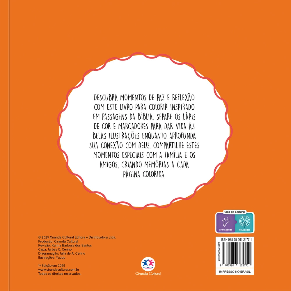 Livro Colorir Comfy And Biblical 9786526121771 Ciranda Cultural