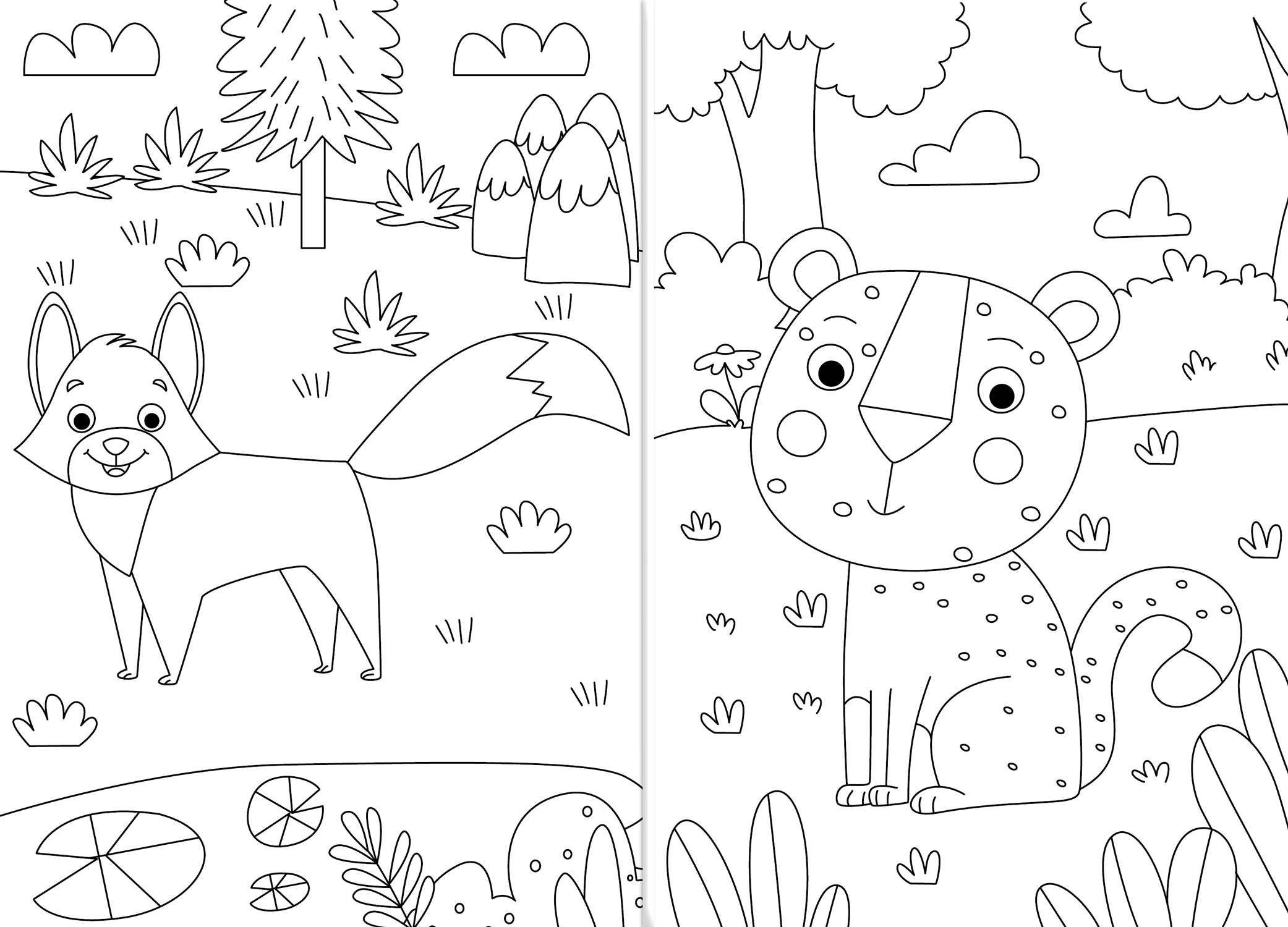 Livro Colorir Lapis Colorir Animais Da Selva 9786526112465 Ciranda C