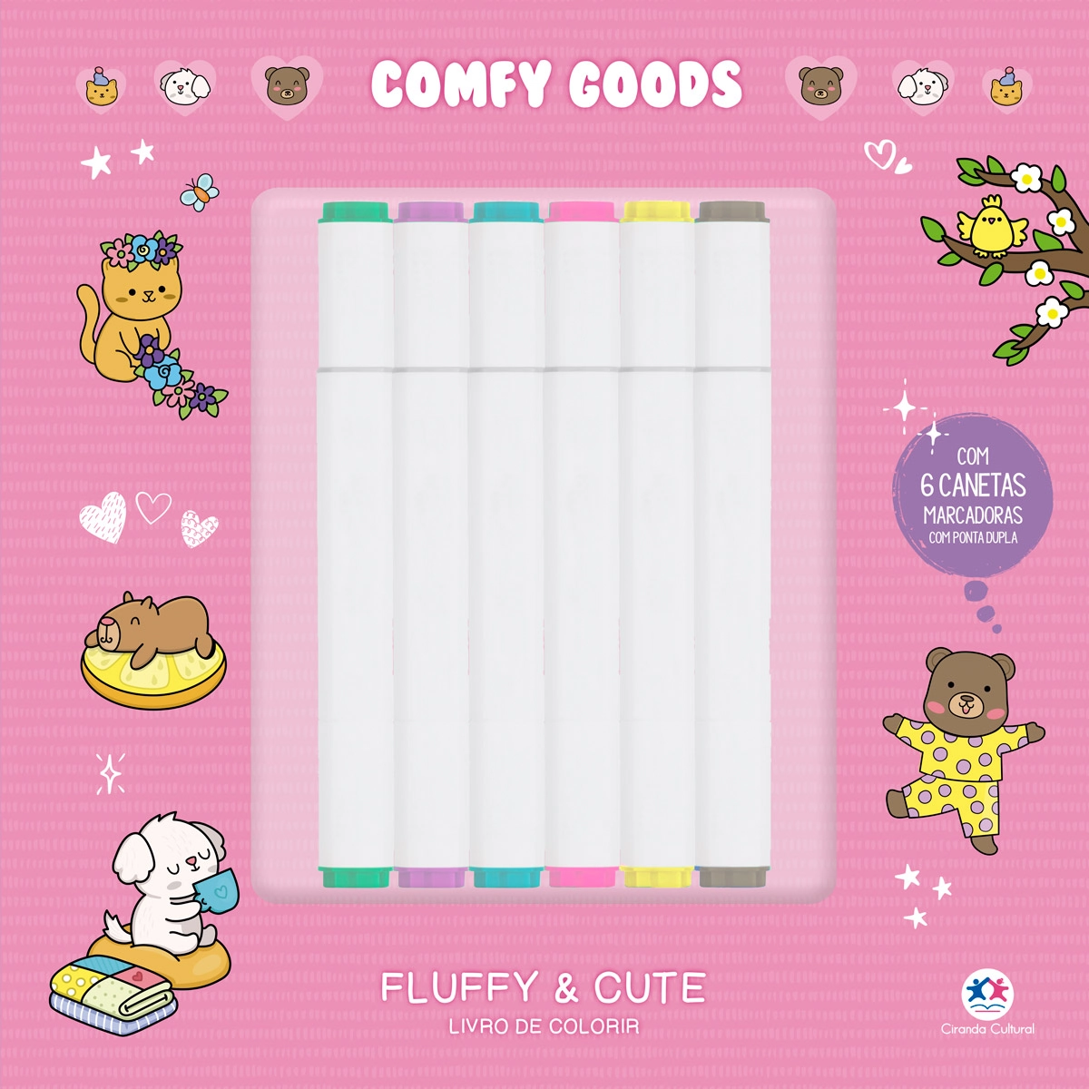 Fluffy And Cute Para Colorir Ciranda Cultural