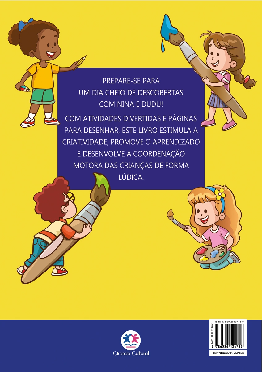 Bloco Criativo A4 180g 124789 Ciranda