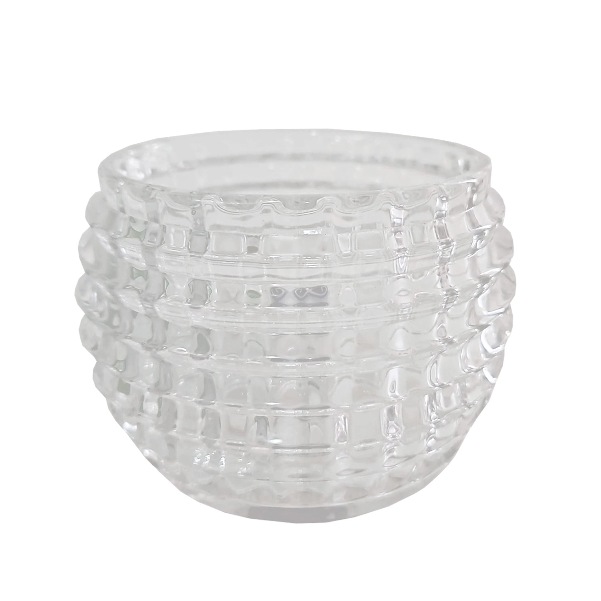 Porta Vela Vidro 10x9.5x7.7cm Dam339 V Madalozzo
