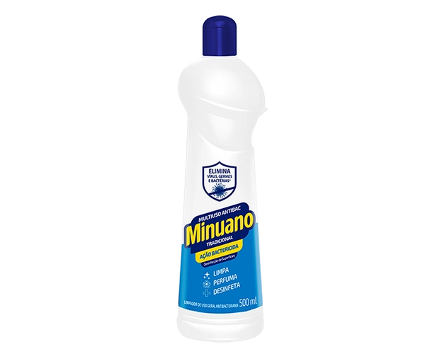 Limpador Multiuso Tradicional Minuano Antibac Squeeze 500ml