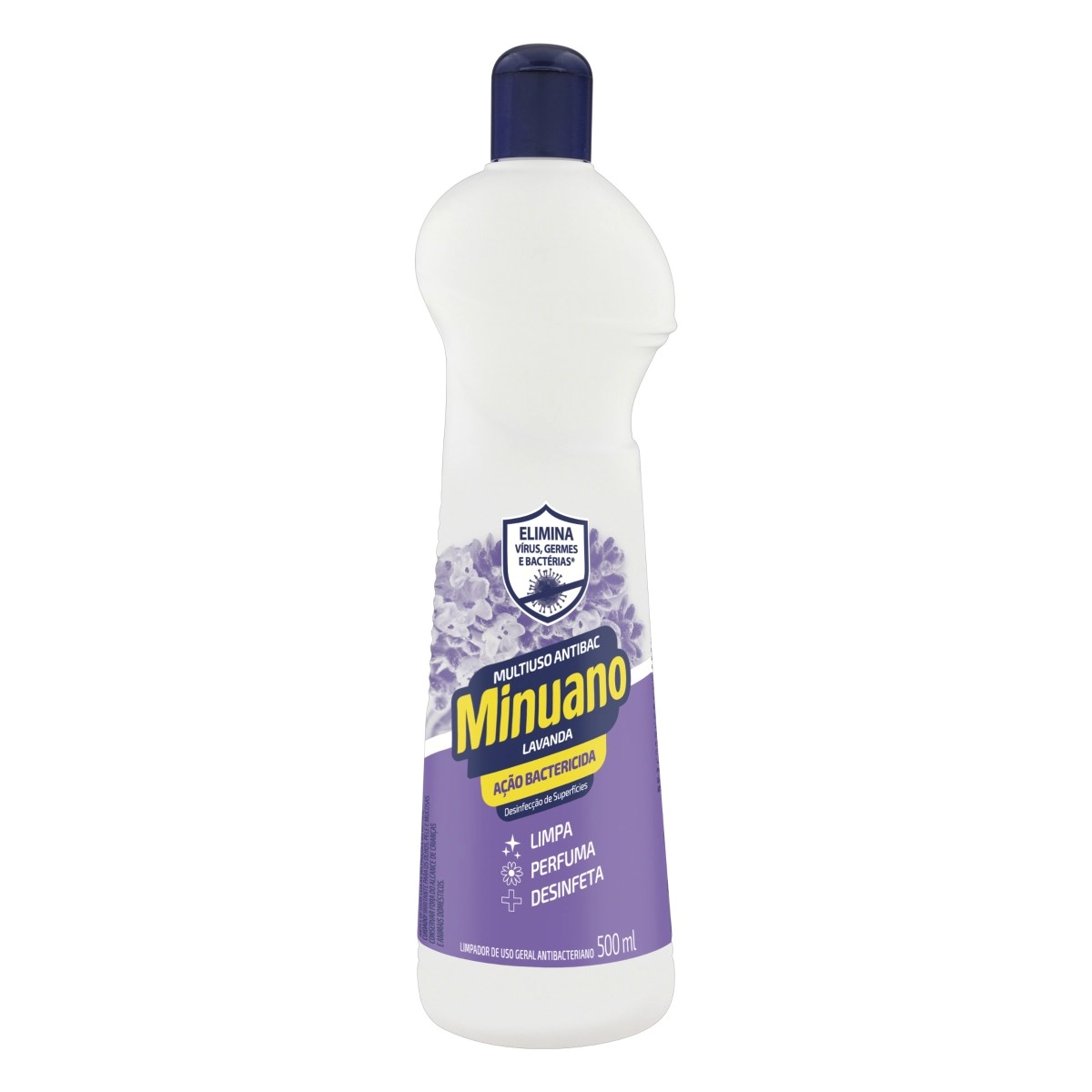 Limpador Multiuso Lavanda Minuano Antibac Squeeze 500ml