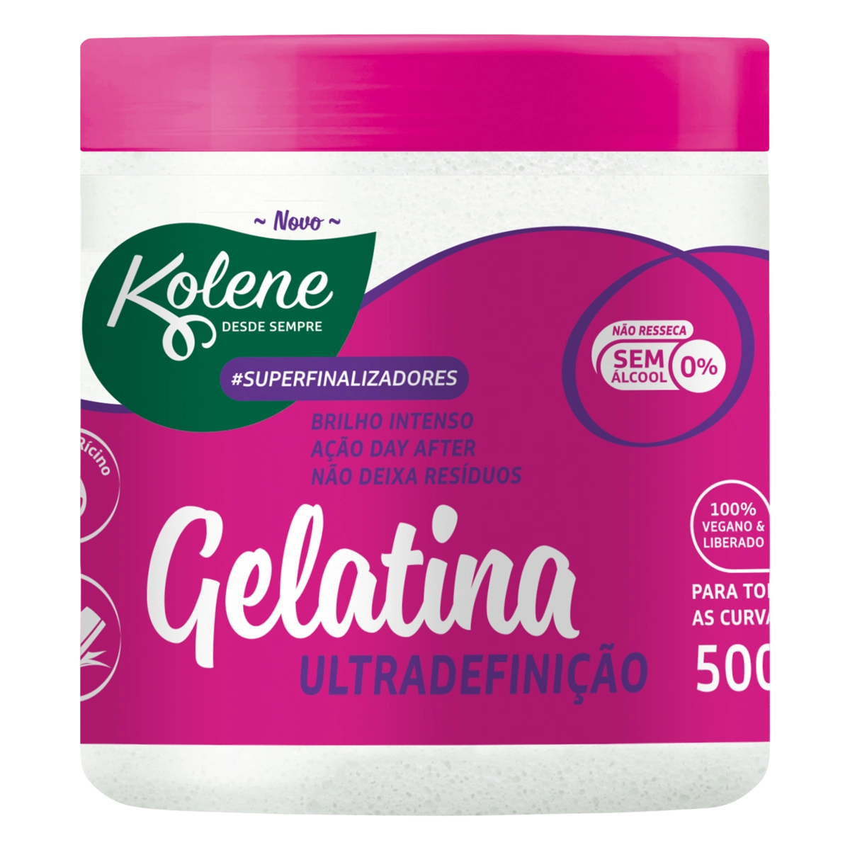 Gelatina Modeladora Kolene Superfinalizadores Pote 500g