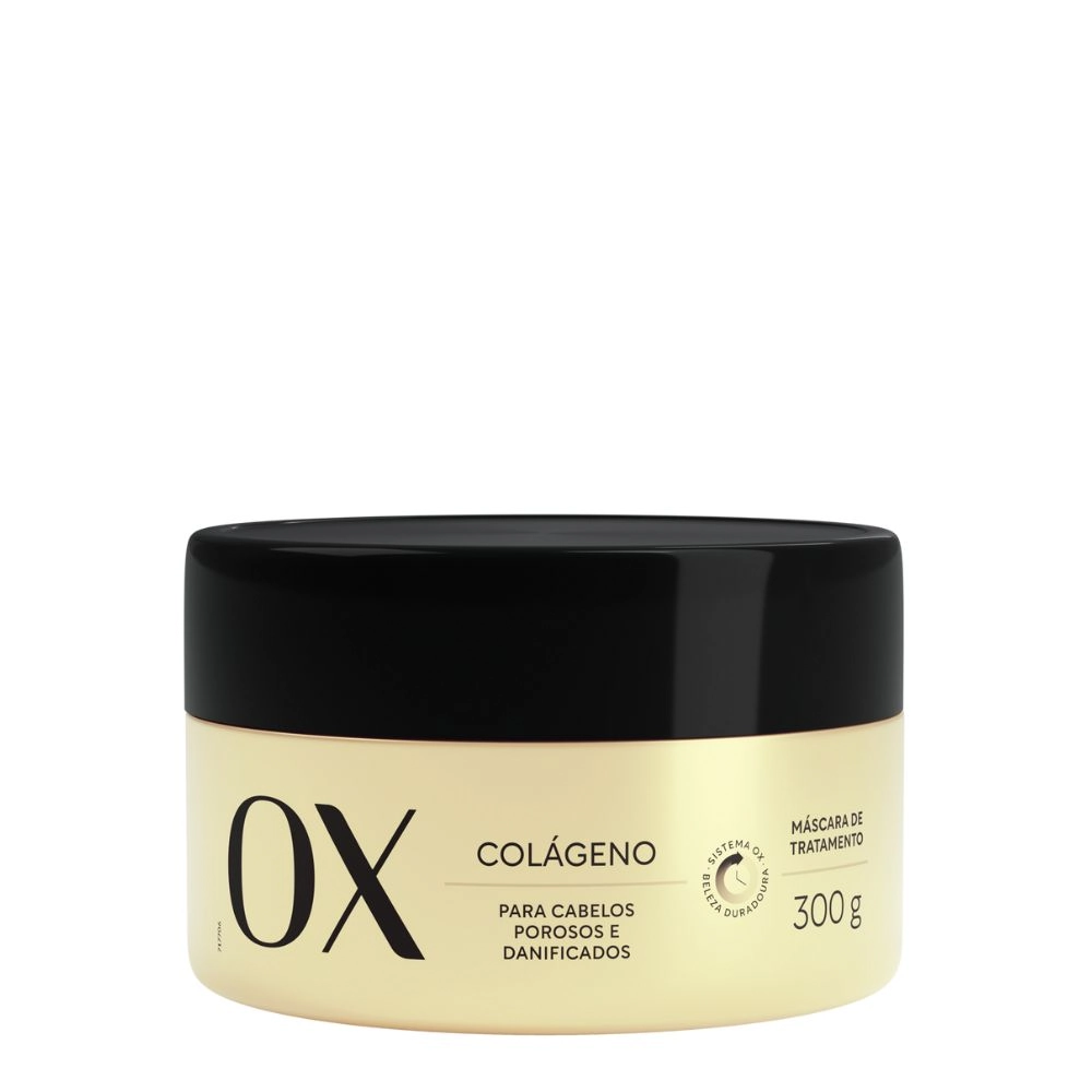 Máscara De Tratamento Ox Cosméticos Colágeno Pote 300g