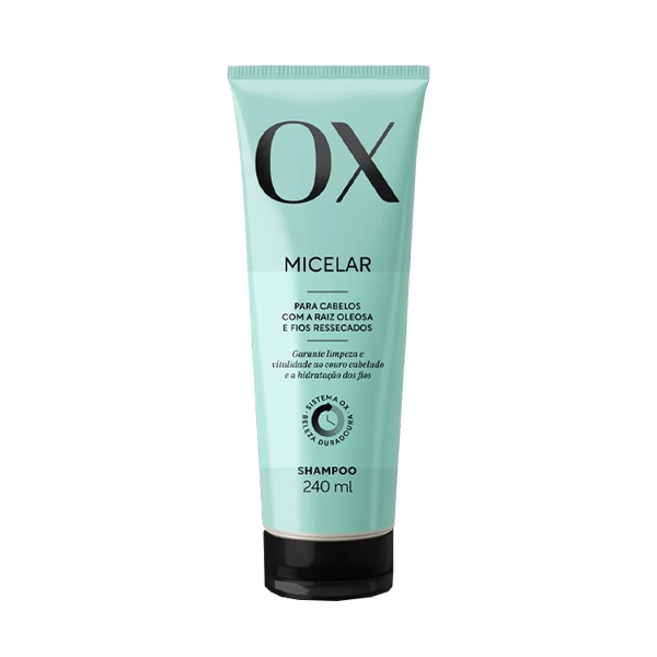 Shampoo Ox Cosméticos Micelar Bisnaga 240ml