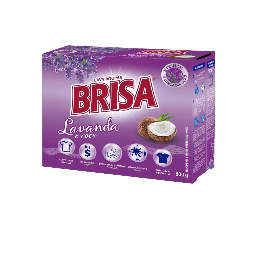 Det Po Brisa 800gr Lavanda E Coco