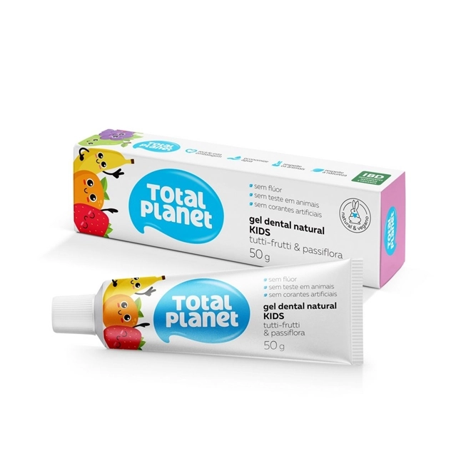 Gel Dental Natur Total Planetkids Tuttifruti 50g