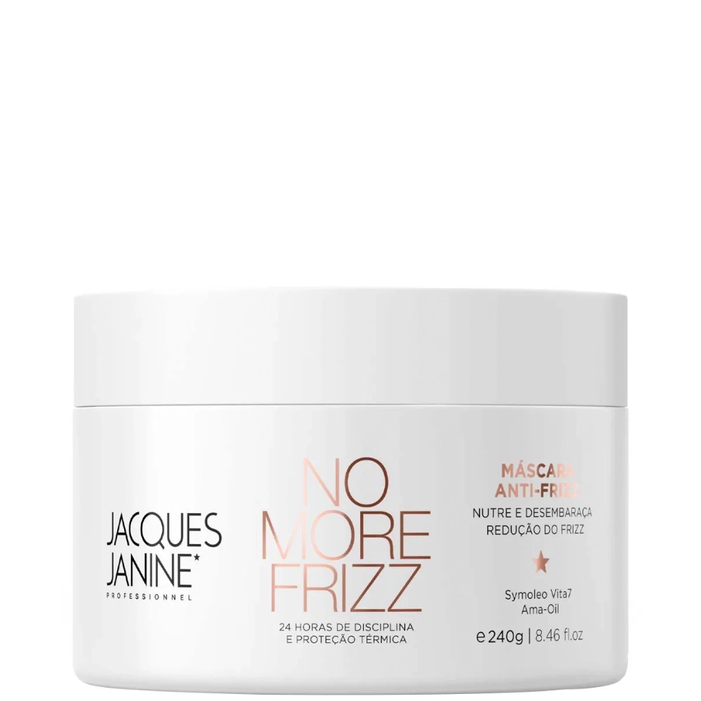 Creme/mascara Tratamento Jacque Janine No More Frizz 280g