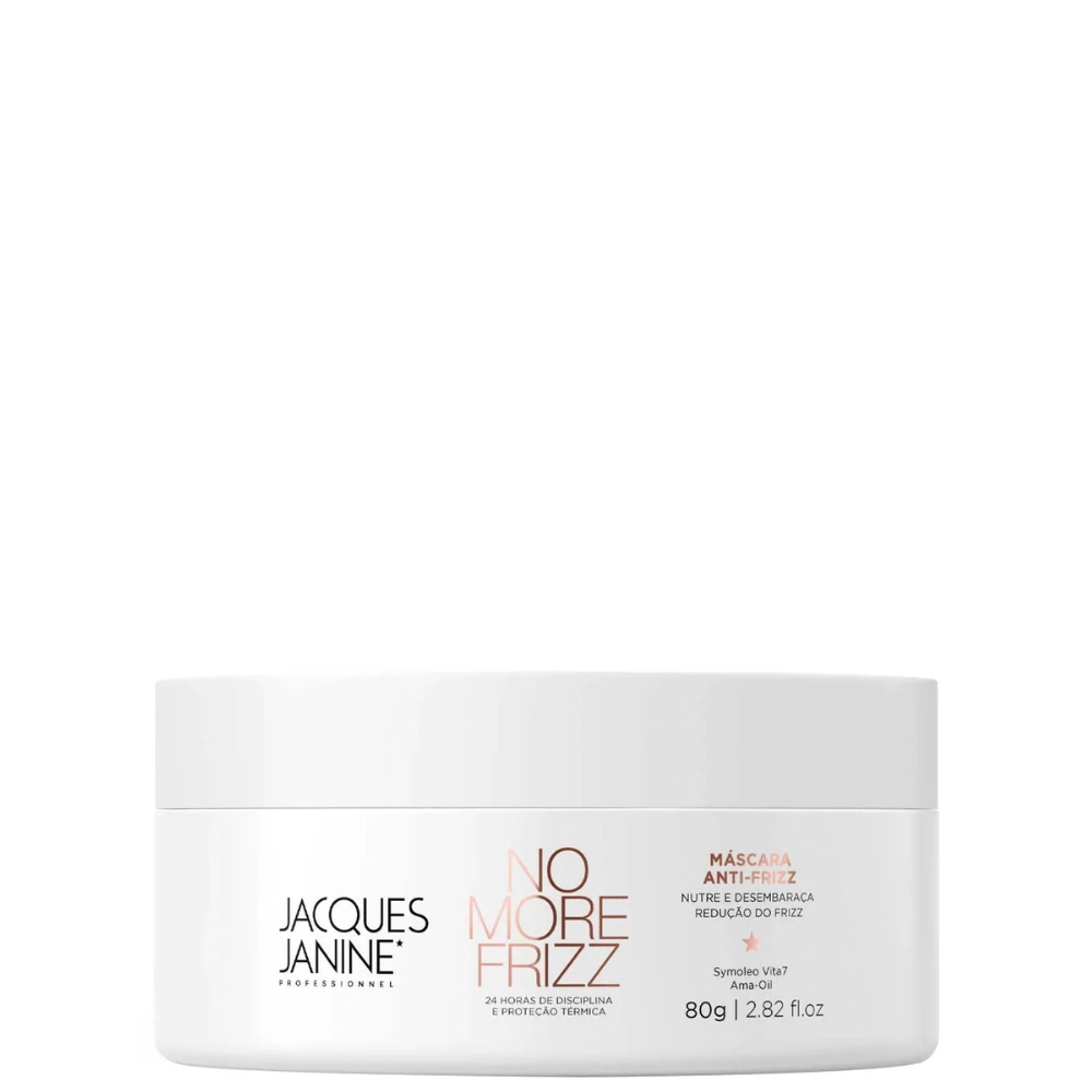 Creme/mascara Tratamento Jacque Janine No More Frizz 80g