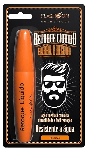 Retok Liq. Flash On 8ml Preto Barba E B.