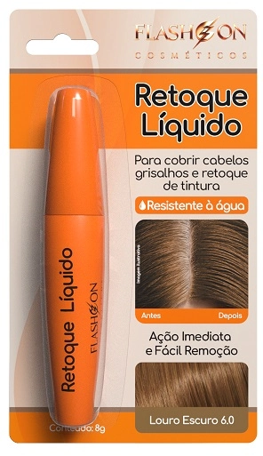 Retoque Liq 6.0 Louro Escuro 10ml Fashion