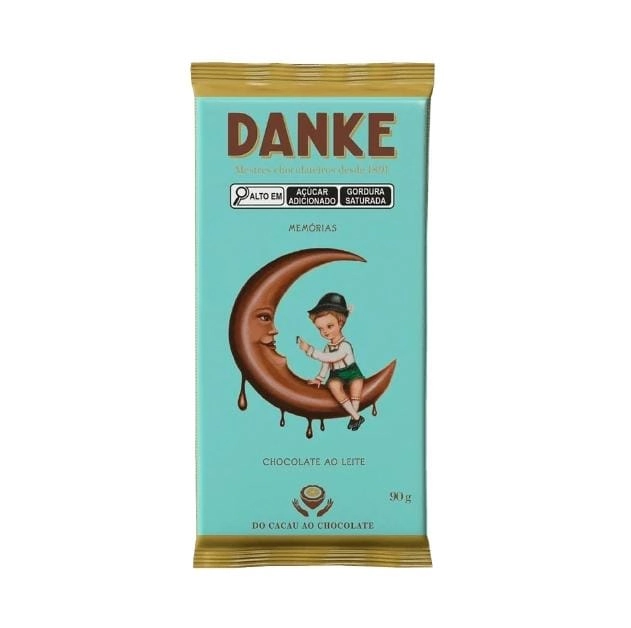 Choc.danke Flow 90g Ao Leite