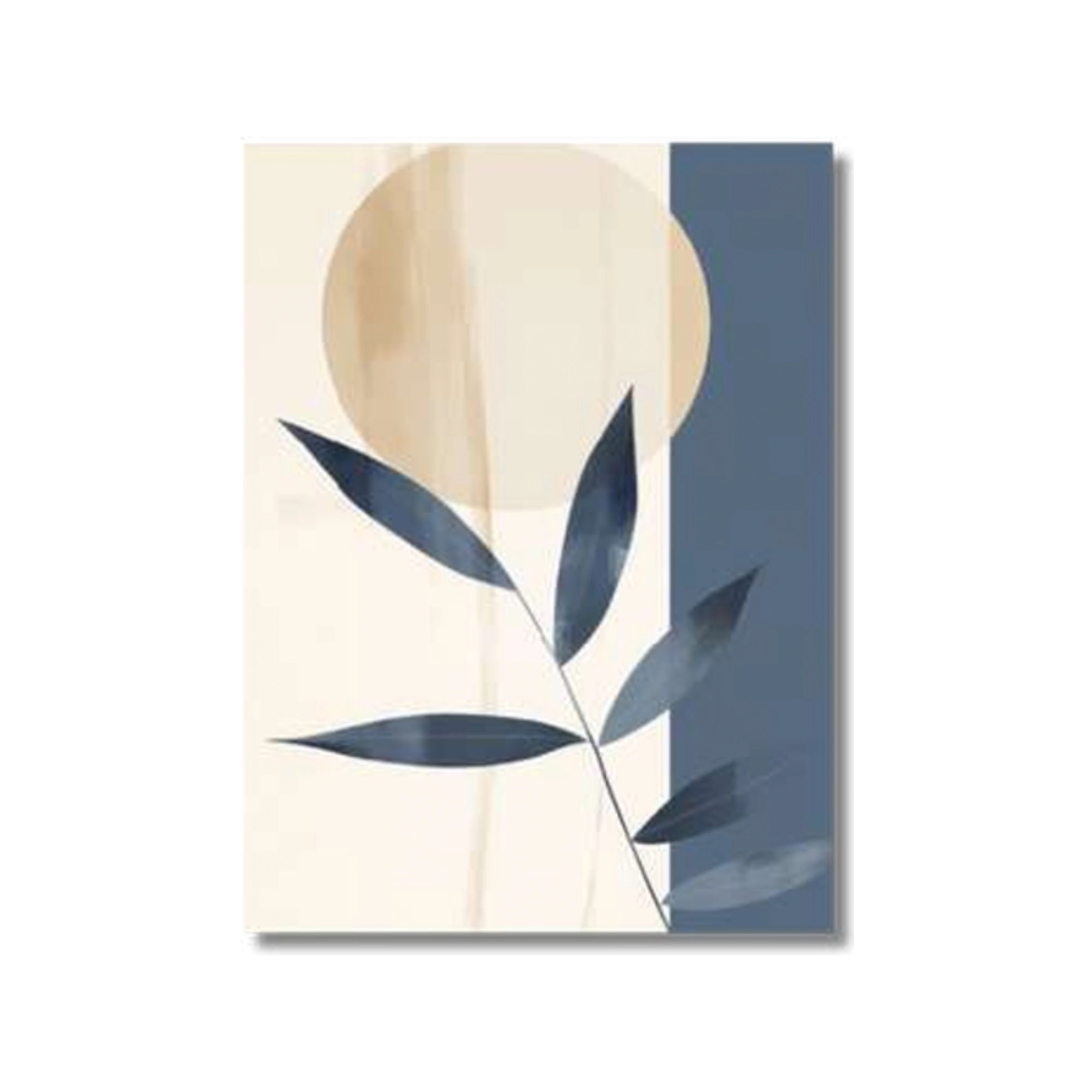 Quadro Canvas Ramo Abstrato 40x50cm Tl4507 Brisa