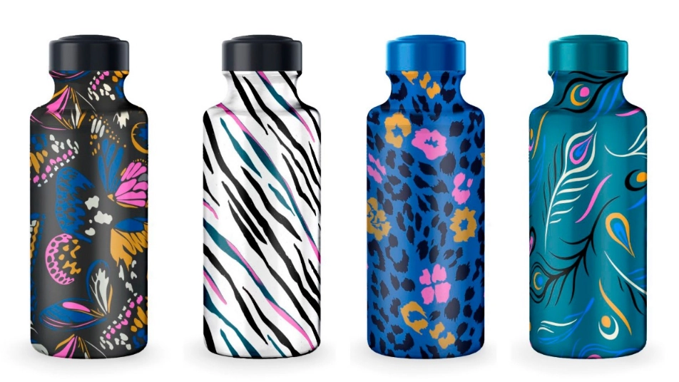 Garrafa Squeeze Animal Print Sleeve 500ml 1029 Panamby