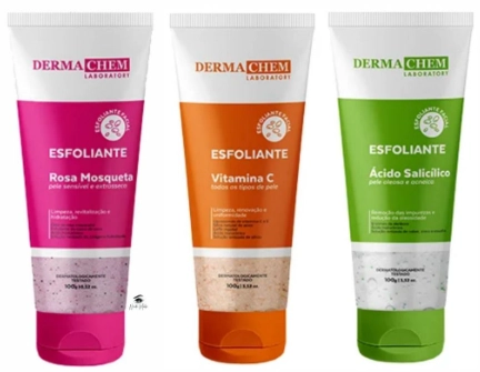 438 Dermachem Esfoliante Rosa Mos