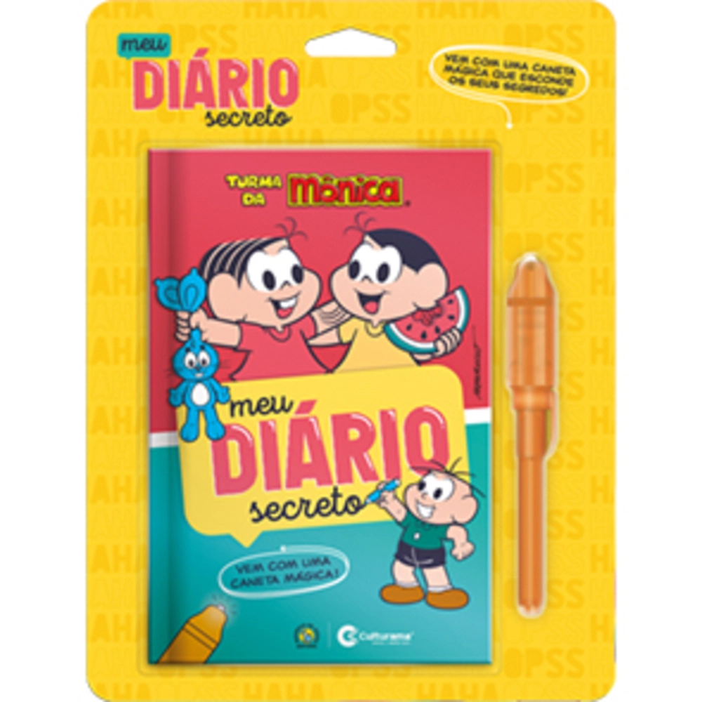 Diario Infantil Magico Ccaneta Turma Da Monica Culturama Un 1 Un