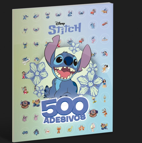 500 Adesivos Stitch Ref.20090212