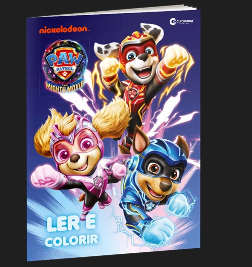 Ler E Colorir Patrulha Canina Um Filme Superpoderoso