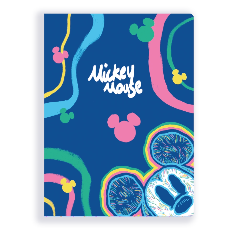 Caderno Costurado Mdio Mickey