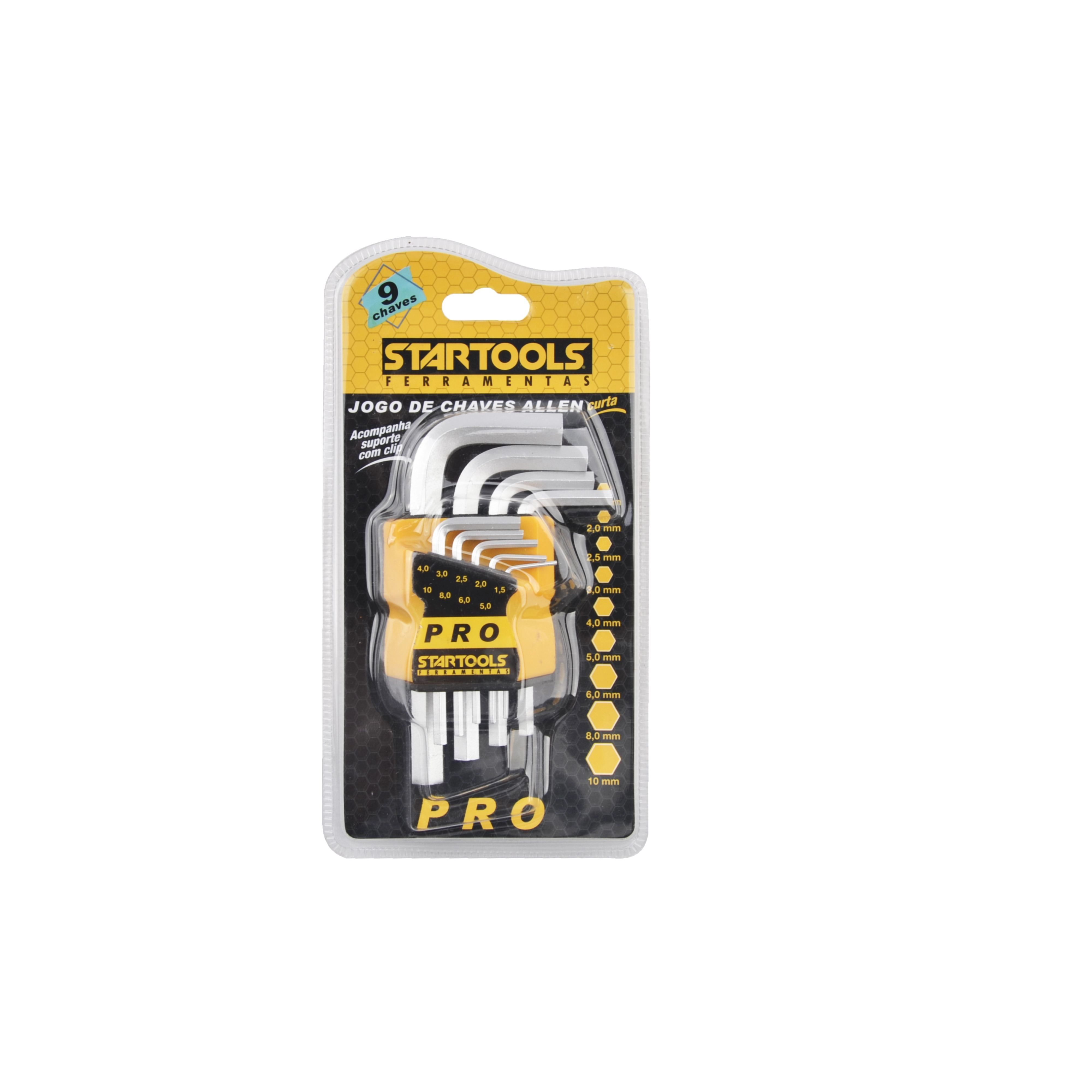 Jogo De Chaves Allen Startools C/9