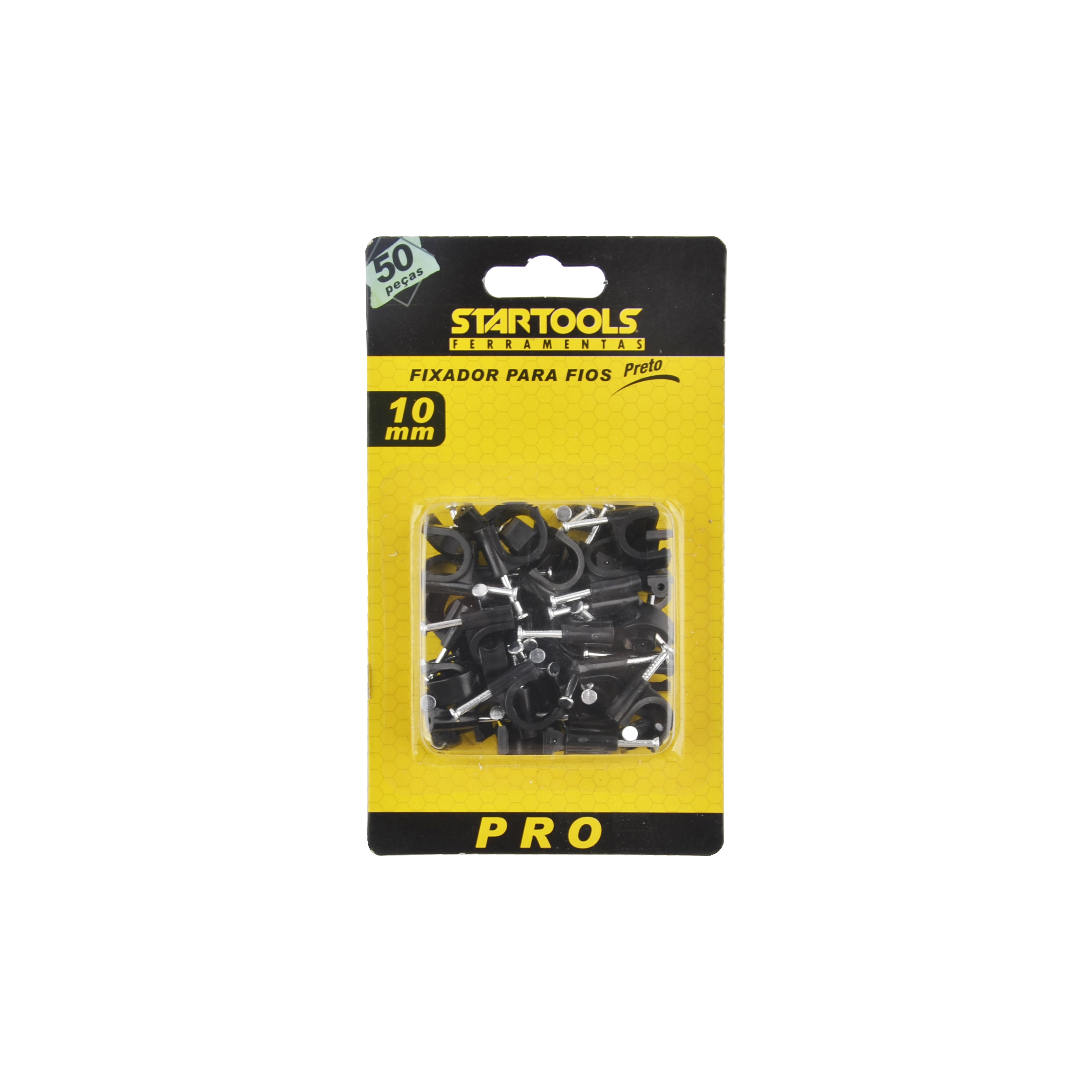 Fixador P/fios Preto 50pcs Startools Ar02