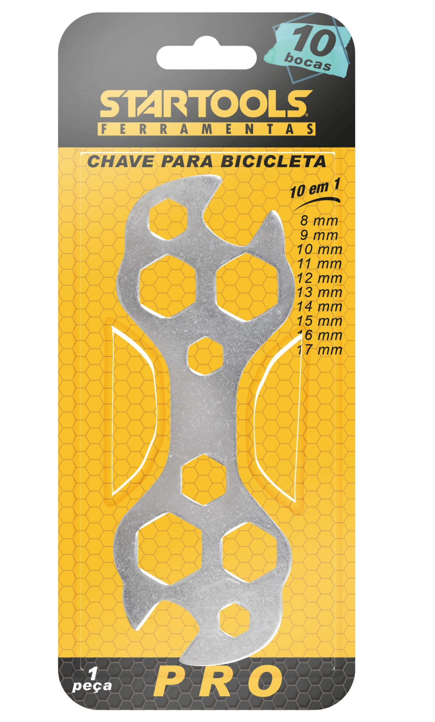 Chave Bike 10 Bocas Ar0302 Startools