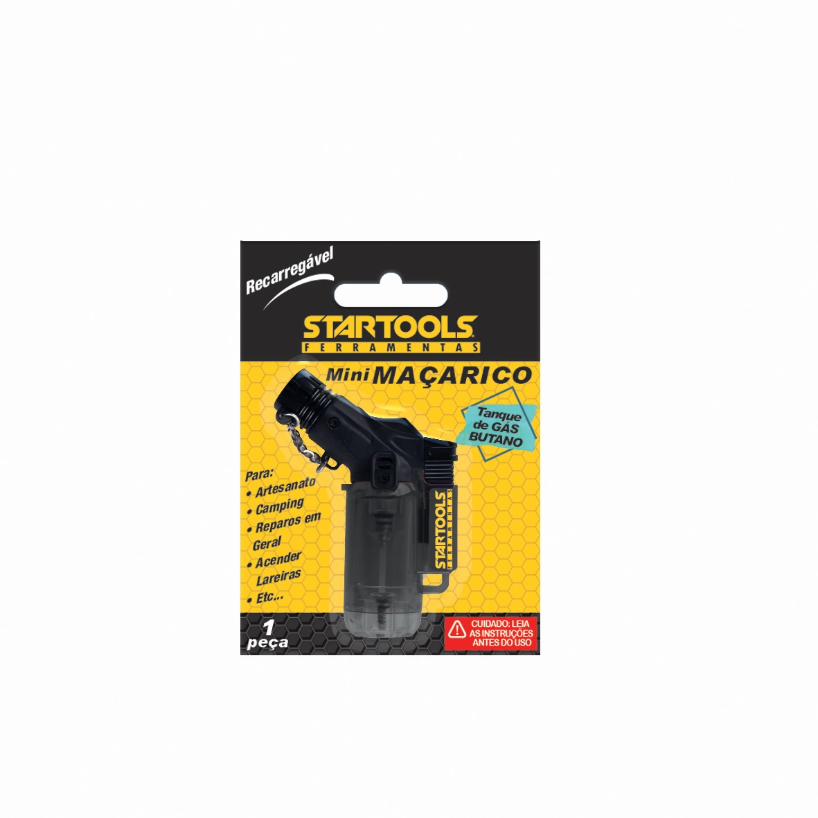 Mini Macarico Recarregavel Ar0390 Startools