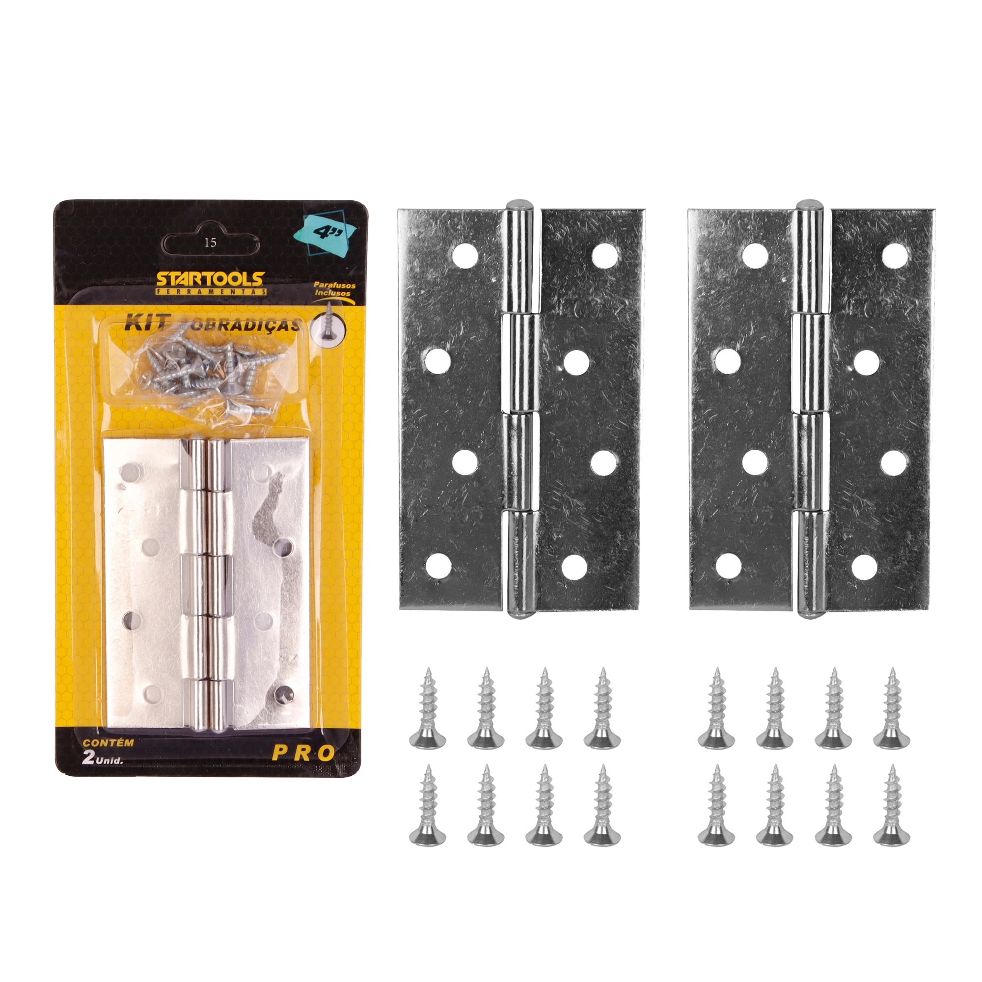 Kit Dobradica Aco 4 2pcs Ar0696 Startools