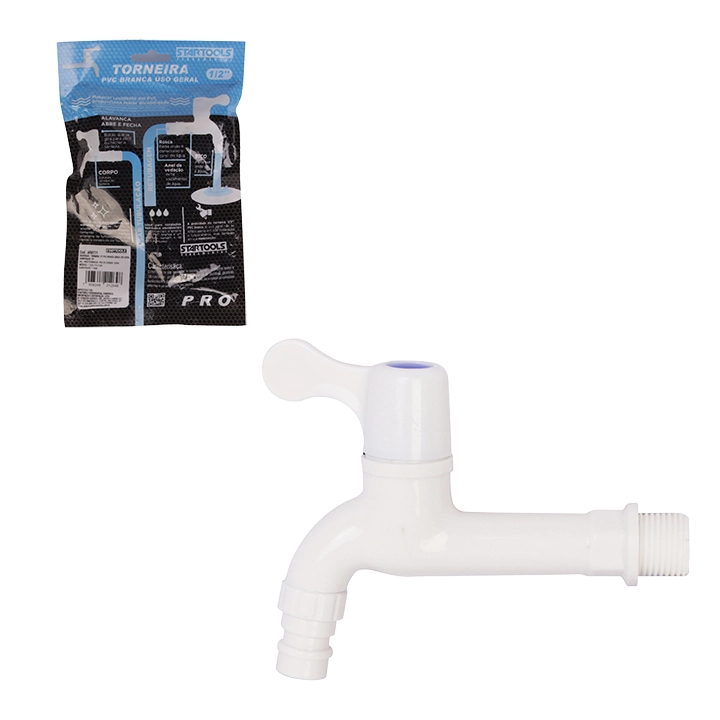 Torneira 1 2 Pvc Longa Cromada Uso Geral Ar0771 Startools