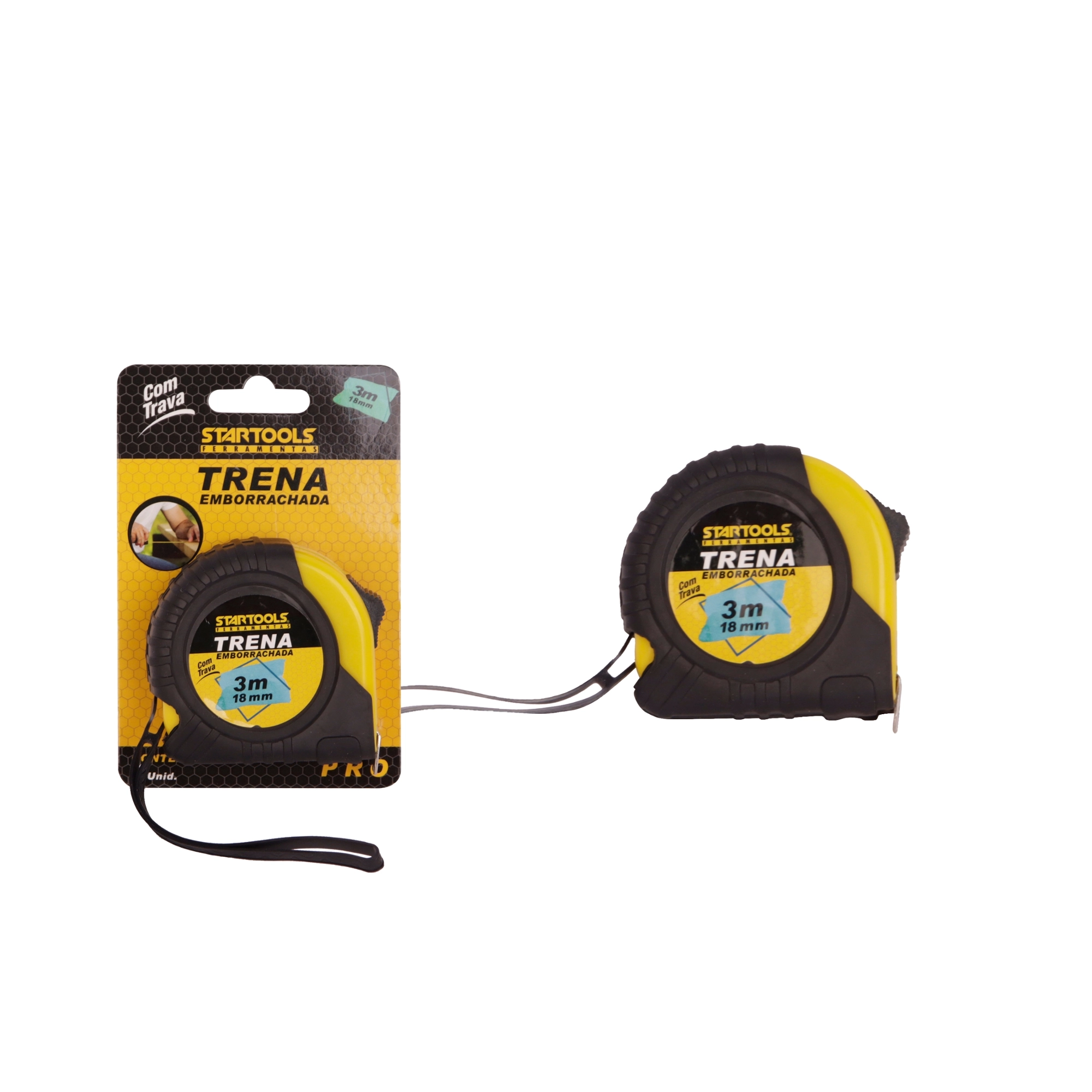 Trena Emborrachada 18mm 3m Ar0742 Startools