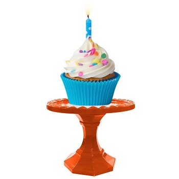 Mini Cake Linha Diamante 12,5x9,5cm Laranja